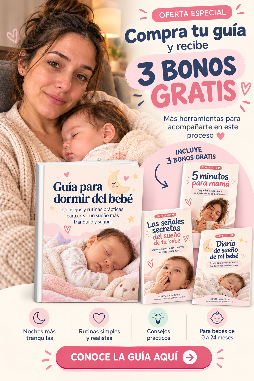 Ebook Guía para dormir del bebé